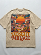 Oversize-T-Shirt „Desert Mirage“ – Rückansicht