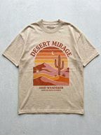 Oversize-T-Shirt „Desert Mirage“ – Vorderansicht