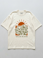 Oversize-T-Shirt „Solar Bloom“ – Vorderansicht